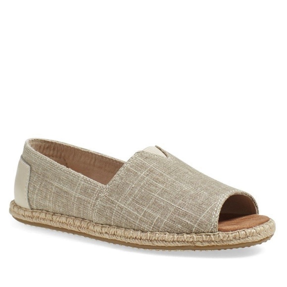 toms alpargata open toe